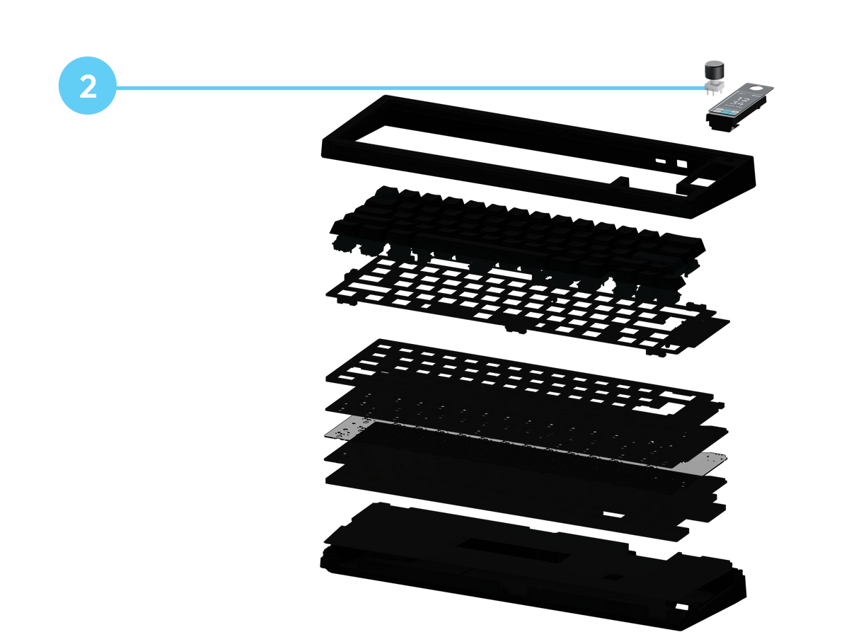 DYNAMIC SCREEN + KNOB