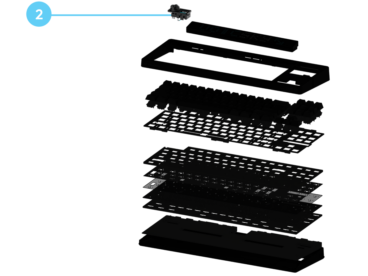 DYNAMIC SCREEN + KNOB