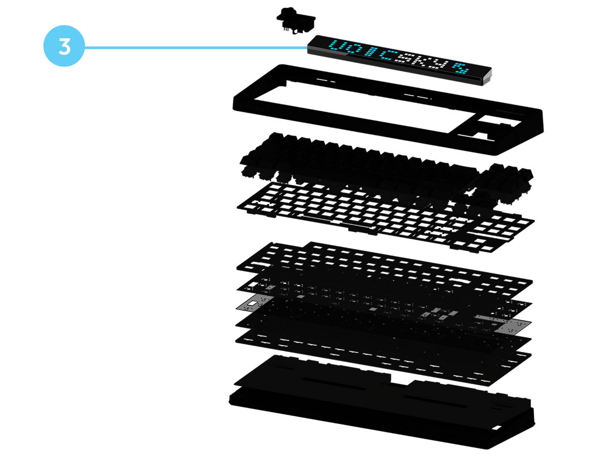 DETACHABLE PIXEL SCREEN