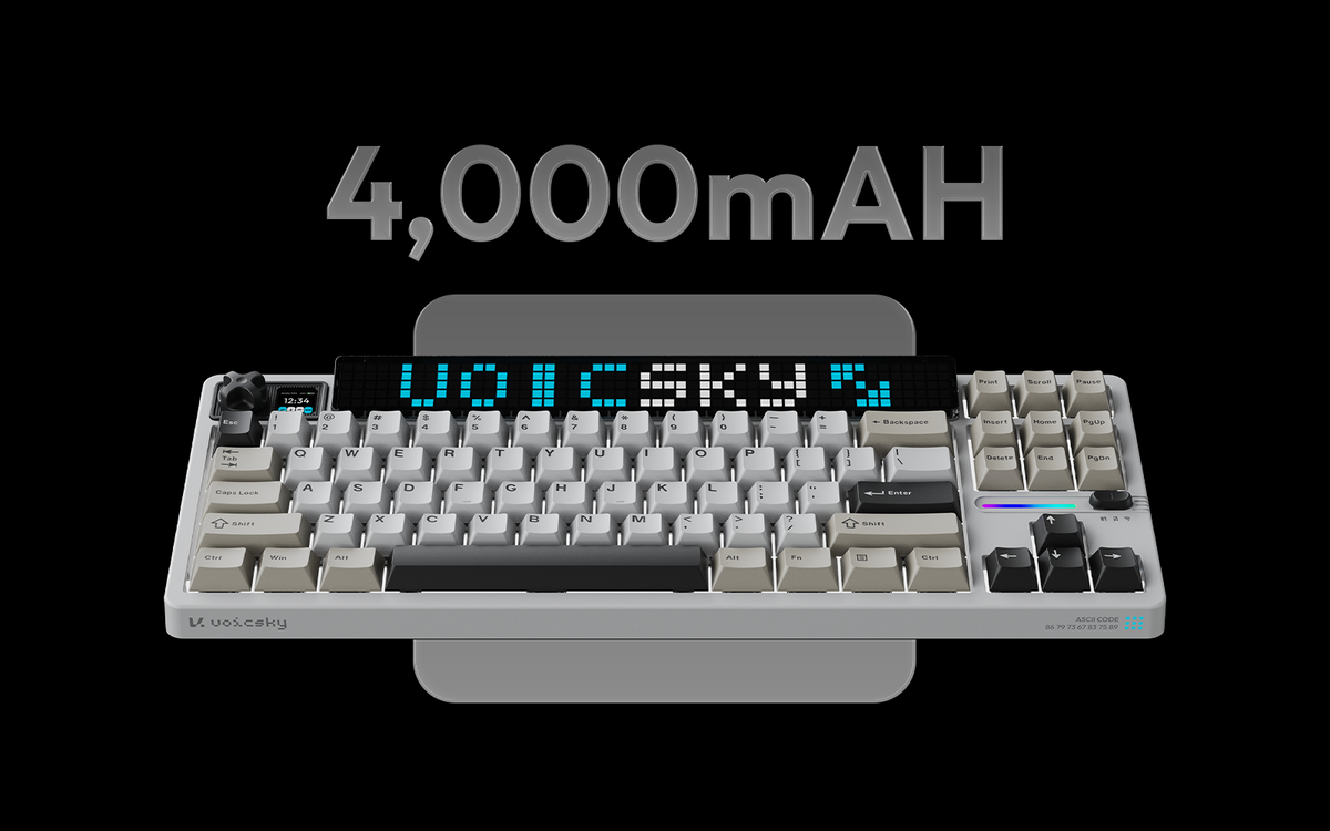 4,000 mAh BATTERY CAPACITY