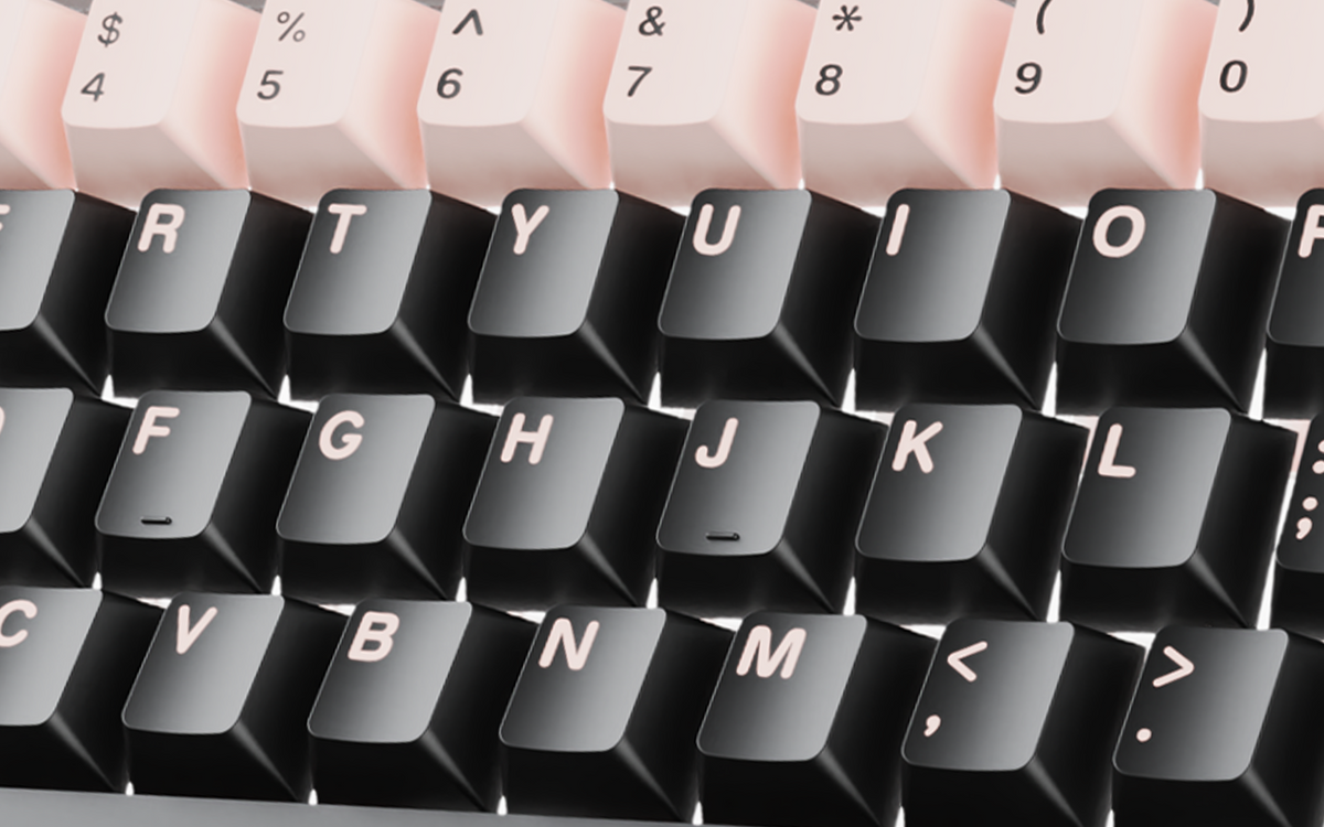 DOUBLE-SHOT PBT KEYCAPS