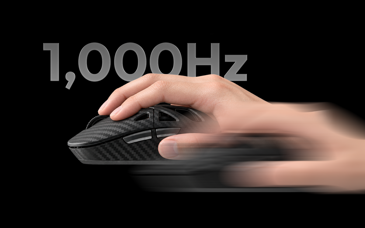 1,000 Hz POLLING RATE