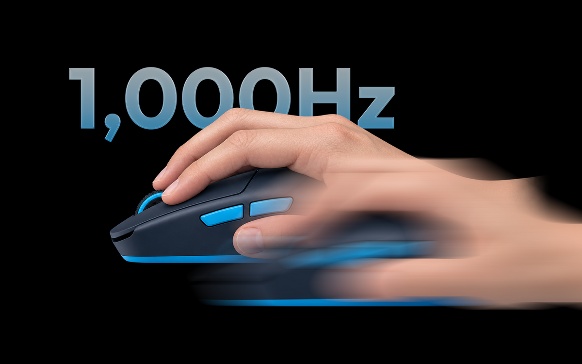 1,000 Hz POLLING RATE