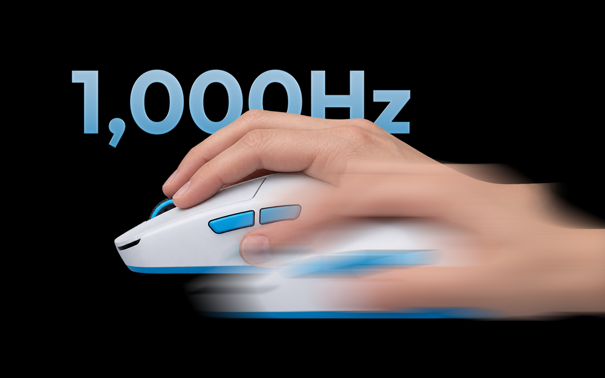 1,000 Hz POLLING RATE