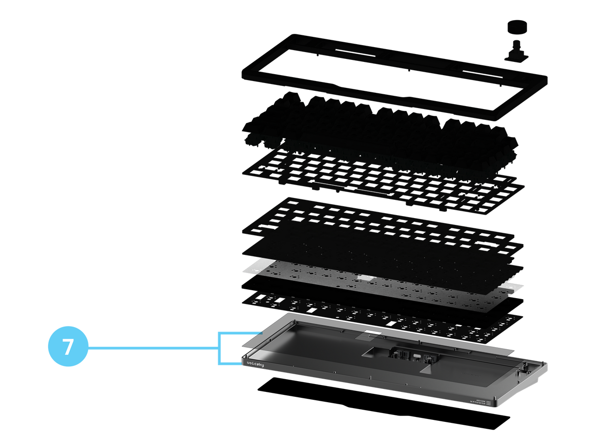 PROTECTIVE FILM + BOTTOM CHASSIS