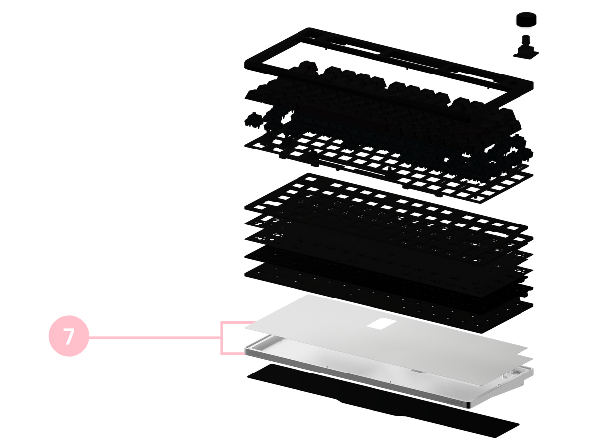 PROTECTIVE FILM + BOTTOM CHASSIS