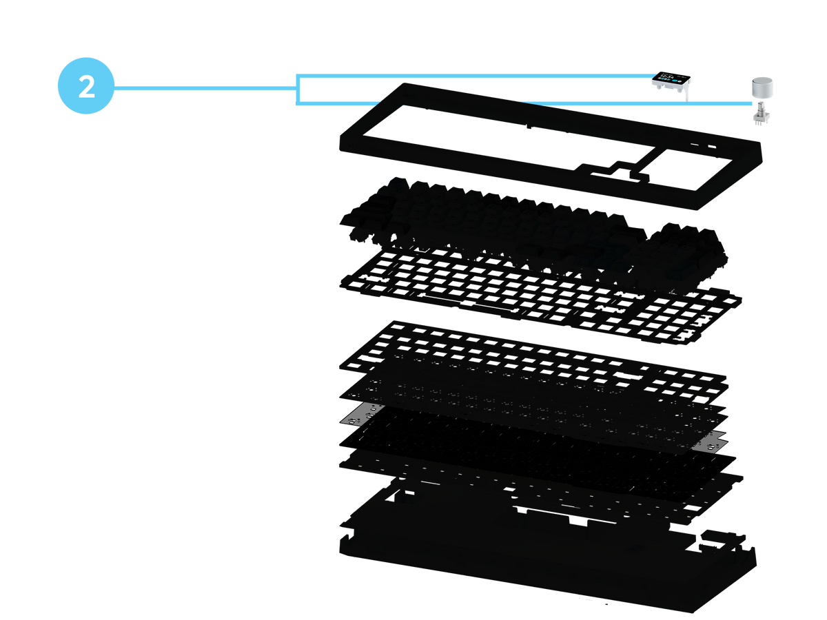 DYNAMIC SCREEN + KNOB