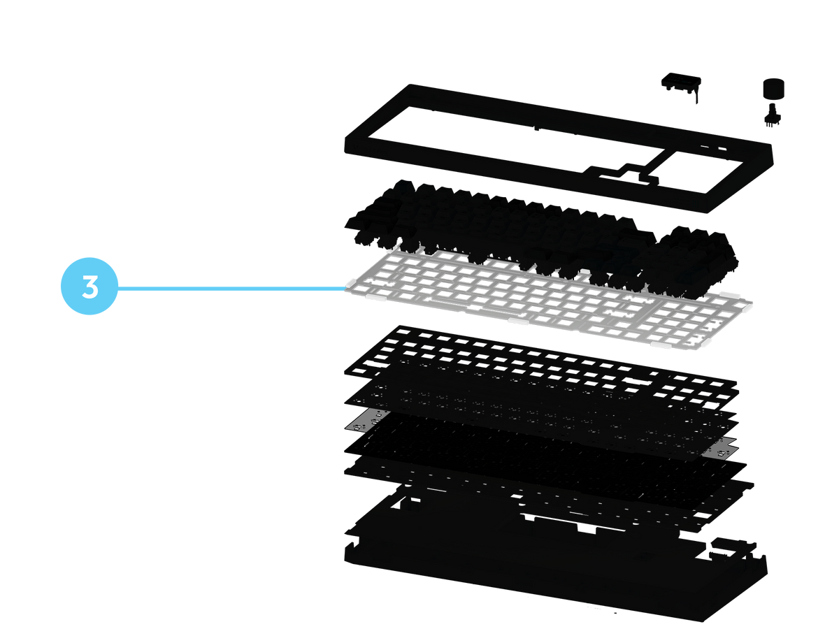 PC PLATE + GASKET MOUNT