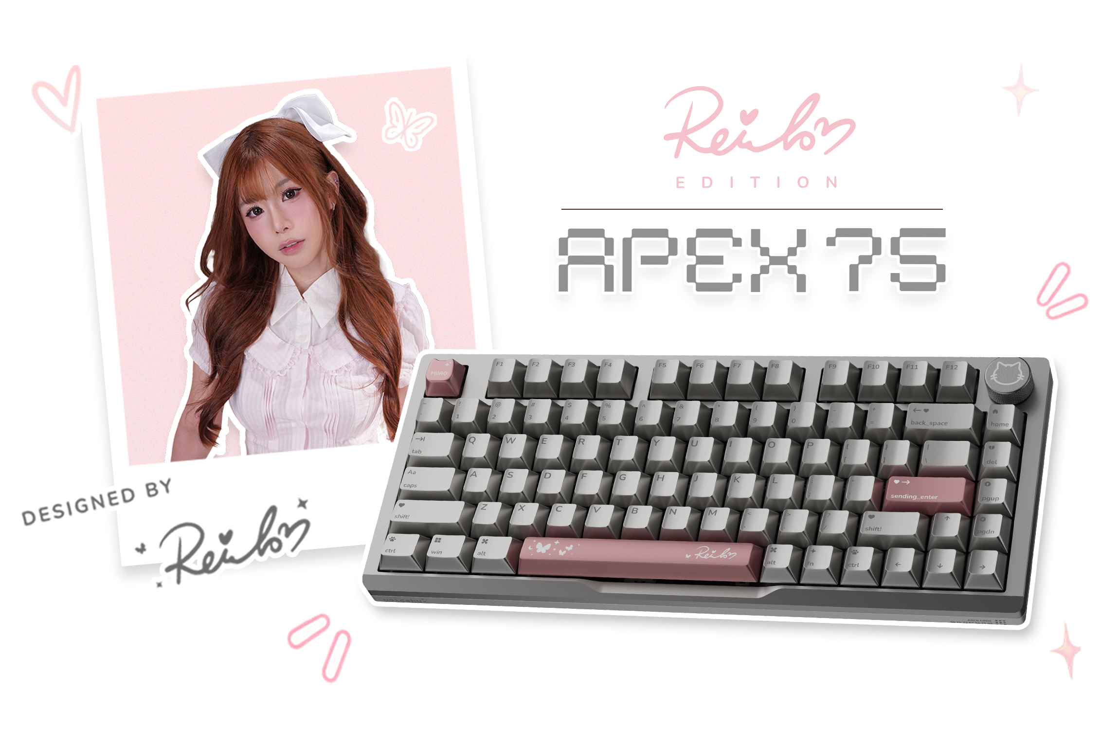 VOICSKY APEX 75 REIKO EDITION — designed by Reiko